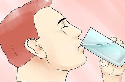 Bevi molta acqua per ritirare le tossine